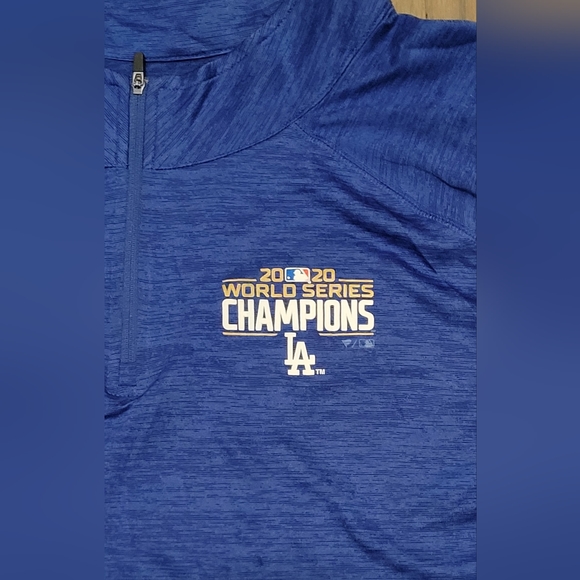 MLB Los Angeles LA Dodgers Pull Over Jersey, Size 4XL - Picture 2 of 4